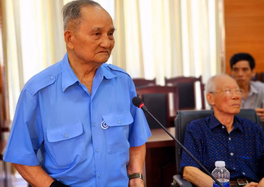 Ông Lê Chí Quyết, nguyên Phó Bí thư Tỉnh ủy, người trực tiếp chỉ đạo ngành giáo dục thời kỳ chống Mỹ cứu nước. (Ảnh: Thành Tâm)