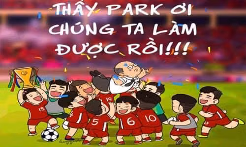 Chức vô địch AFF Cupđãtrở về Việt Nam sau 10 năm.