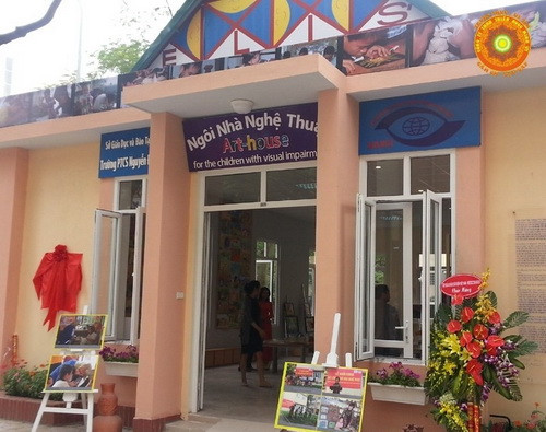 Ngôi nhà nghệ thuật của Trường PTCS Nguyễn Đình Chiểu Ngôi nhà nghệ thuật của Trường PTCS Nguyễn Đình Chiểu