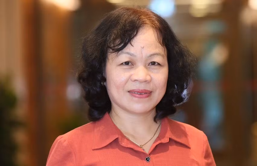 Đại biểu Quốc hội Nguyễn Thị Mai Hoa - đoàn Đồng Tháp.