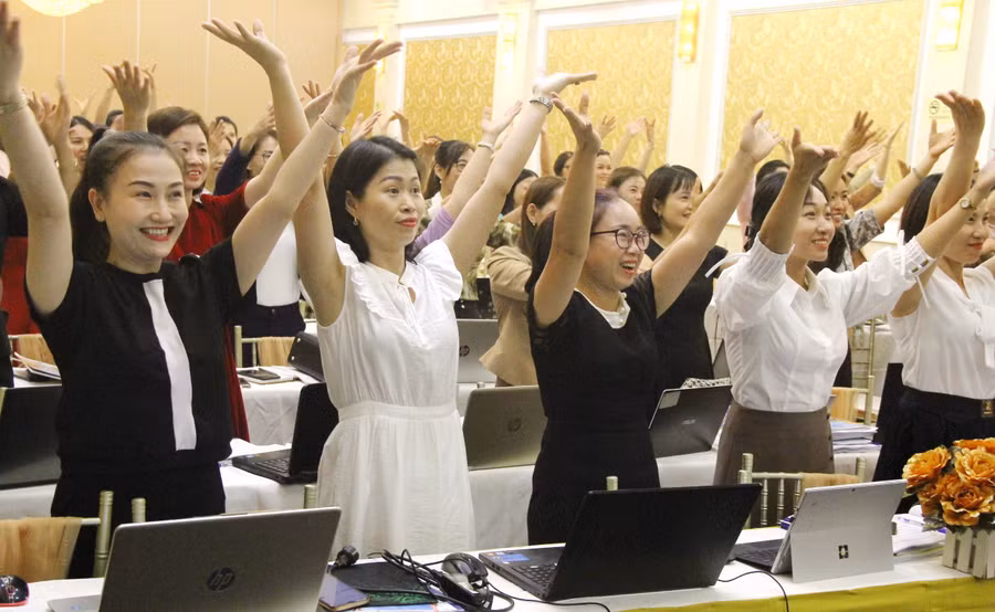 Luôn tràn đầy năng lực để có những buổi học thăng hoa, hiệu quả.