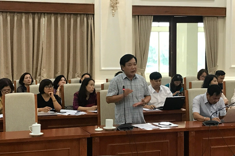 Ông Nguyễn Công Thành, Phó giám đốc Sở Quảng Nam đề xuất, kiến nghị tại Hội thảo. Ông Nguyễn Công Thành, Phó giám đốc Sở Quảng Nam đề xuất, kiến nghị tại Hội thảo.