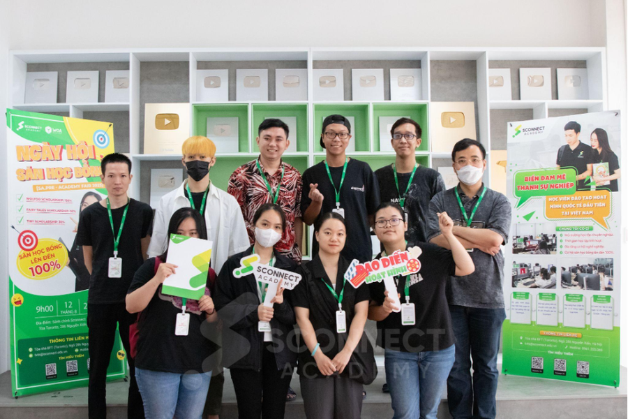 Sconnect Academy dành quỹ học bổng 1 tỷ đồng cho sinh viên ngành hoạt hình