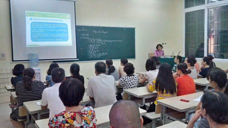 Một buổi họp phụ huynh. Ảnh minh họa: INT