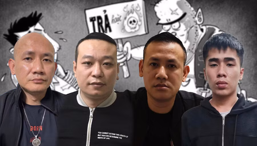 Các đối tượng có liên quan đến vụ án.