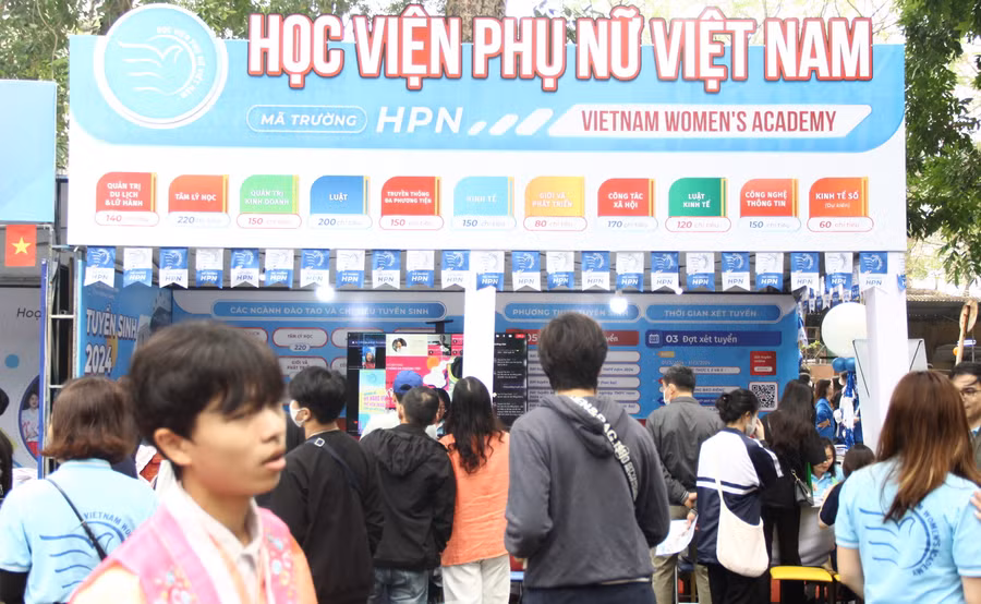 Học viện Phụ nữ Việt Nam áp dụng nhiều chính sách ưu đãi cho sinh viên.