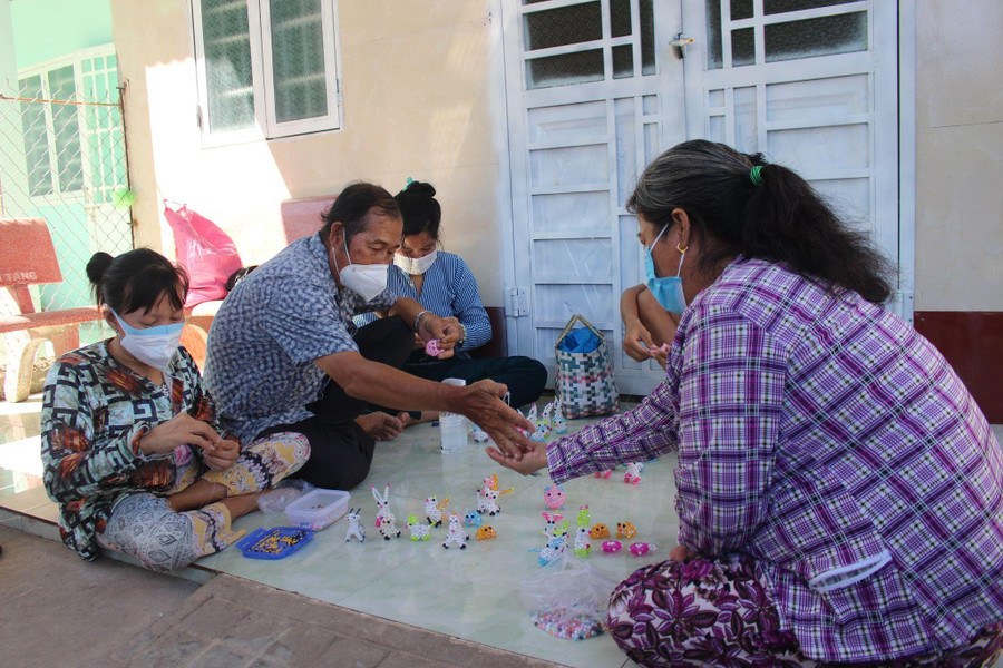 Nhiều lao động sau khi tham gia khóa học chưa tìm được công việc ứng với nghề được đào tạo.