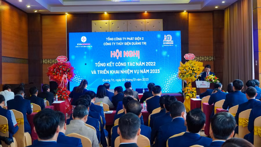 Công ty Thủy điện Quảng Trị phấn đấu nâng cao hiệu quả sản xuất, đạt 260 triệu kWh năm 2023.