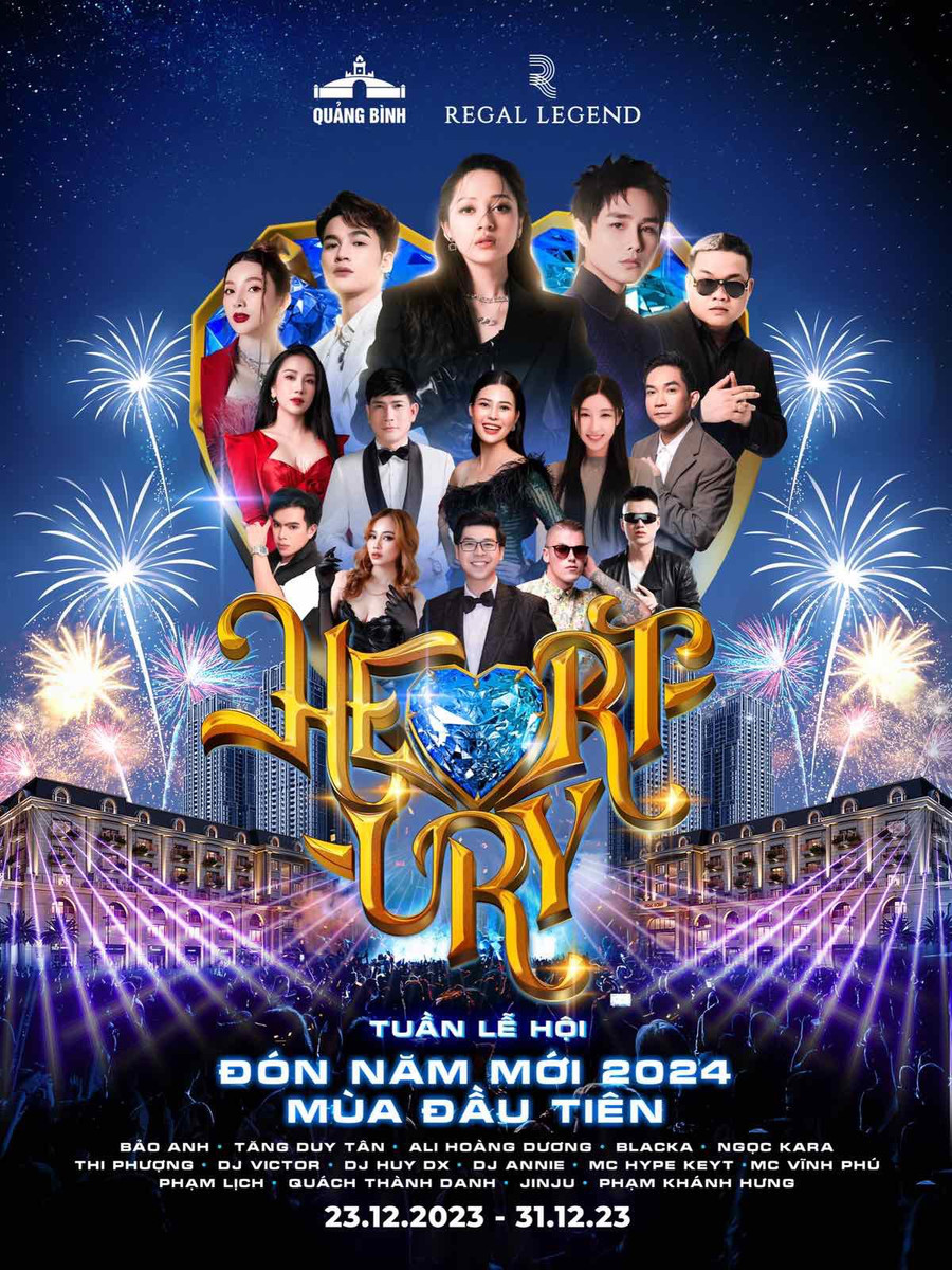 Dàn ca sĩ, nghệ sĩ dự kiến tham dự Legend Festival lần đầu tiên tổ chức tại Quảng Bình. Dàn ca sĩ, nghệ sĩ dự kiến tham dự Legend Festival lần đầu tiên tổ chức tại Quảng Bình.