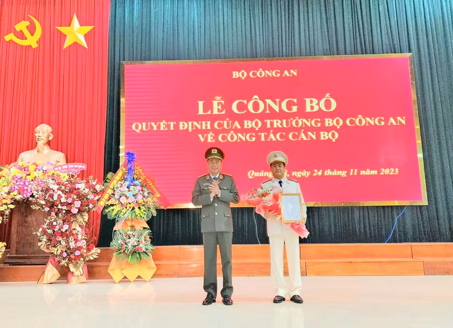 Đại tá Nguyễn Đức Hải - Phó Giám đốc Công an tỉnh Nghệ An điều động, bổ nhiệm làm Giám đốc Công an tỉnh Quảng Trị.