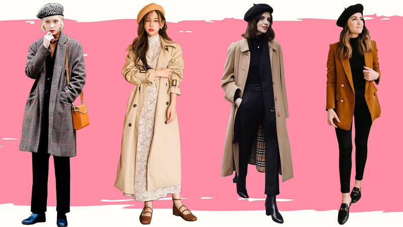 phoi do voi mu beret - 4