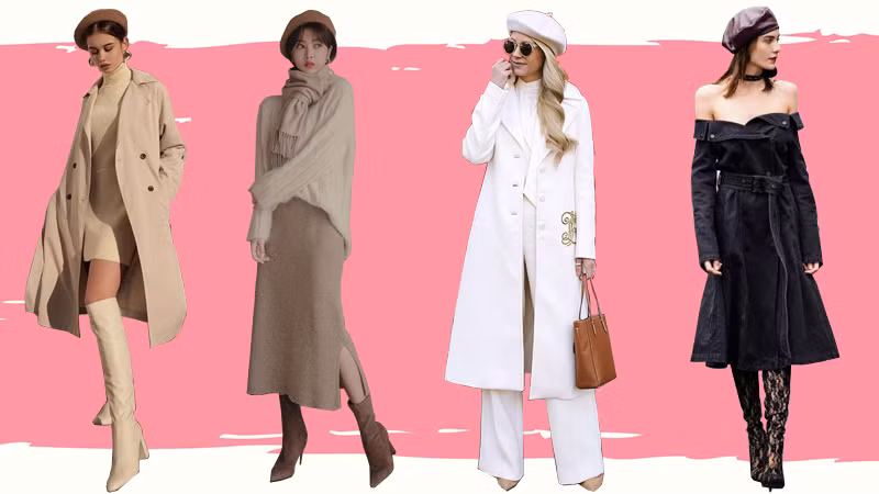 Muôn kiểu biến hóa cách đội mũ beret cho phái đẹp mùa thu đông ảnh 5 phoi do voi mu beret - 5