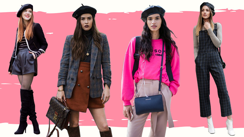 phoi do voi mu beret - 3