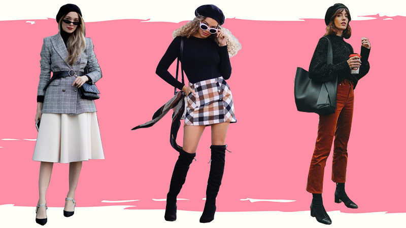 phoi do voi mu beret - 6