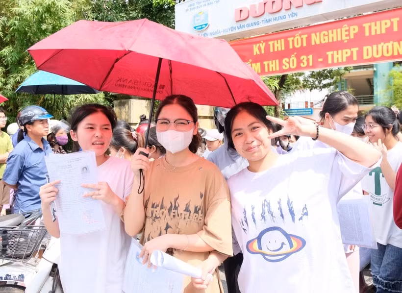 Thí sinh tham dự Kỳ thi tốt nghiệp THPT năm 2023.