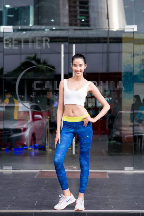 Mix đồ đến phòng gym sành điệu như sao - Ảnh 5 Mix do den phong gym sanh dieu nhu sao - Anh 5