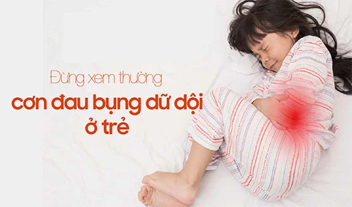 Đau bụng ở trẻ nhỏ là hiện tượng khá thường gặp