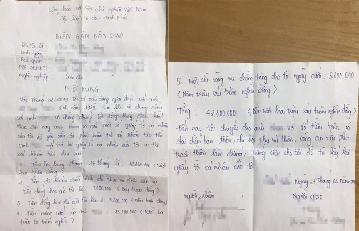 Sự việc người đàn ông được cho là có hành vi đòi tiền ăn, tiền chữa bệnh...sau khi ly hôn khiến cộng đồng mạng xôn xao Sự việc người đàn ông được cho là có hành vi đòi tiền ăn, tiền chữa bệnh...sau khi ly hôn khiến cộng đồng mạng xôn xao