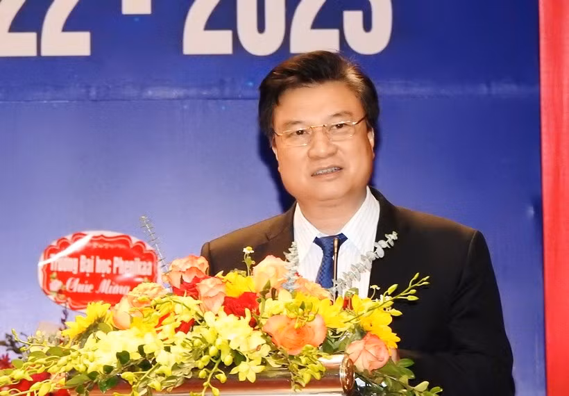 Thứ trưởng Nguyễn Hữu Độ phát biểu tại lễ khai mạc. Ảnh: Minh Cương.