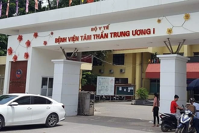 Bệnh viện Tâm thần Trung ương I nơi xảy ra sự việc.