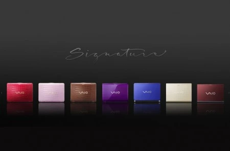 Bộ sưu tập Sony Signature với Vaio P giá 2.000 USD