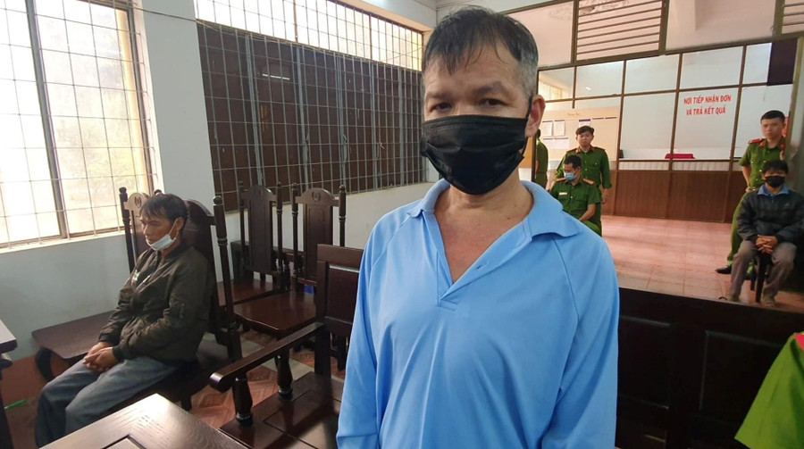 Bị cáo Trần Văn Niu tại phiên toà. (Ảnh: SĐ) Bị cáo Trần Văn Niu tại phiên toà. (Ảnh: SĐ)