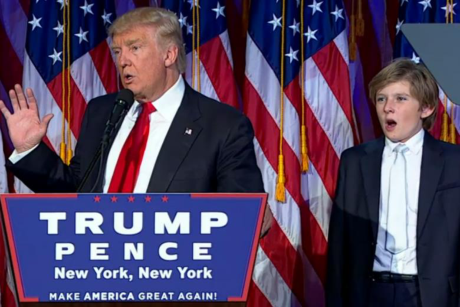 Loạt ảnh ấu thơ của con trai út ông Donald Trump - Ảnh 14 Loat anh au tho cua con trai ut ong Donald Trump - Anh 14
