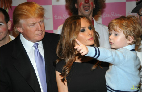 Loạt ảnh ấu thơ của con trai út ông Donald Trump - Ảnh 6 Loat anh au tho cua con trai ut ong Donald Trump - Anh 6