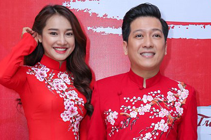 Trường Giang được Nhã Phương chăm sóc trong hậu trường live show