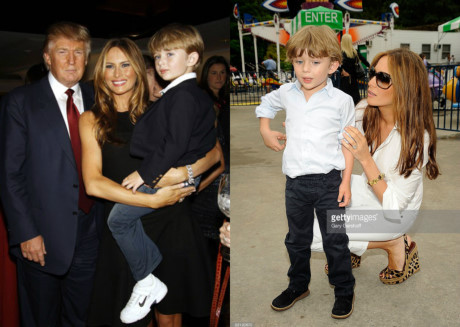 Loạt ảnh ấu thơ của con trai út ông Donald Trump - Ảnh 9 Loat anh au tho cua con trai ut ong Donald Trump - Anh 9