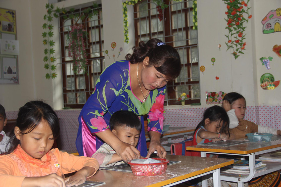 Thực hiện linh hoạt, bố trí, sắp xếp đảm bảo đủ về số lượng, đồng bộ về cơ cấu giáo viên theo định mức Thực hiện linh hoạt, bố trí, sắp xếp đảm bảo đủ về số lượng, đồng bộ về cơ cấu giáo viên theo định mức