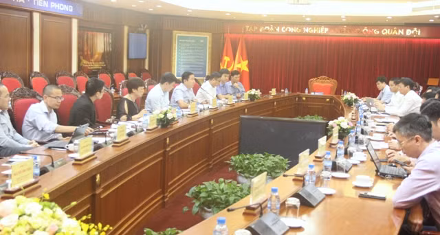 Toàn cảnh buổi làm việc