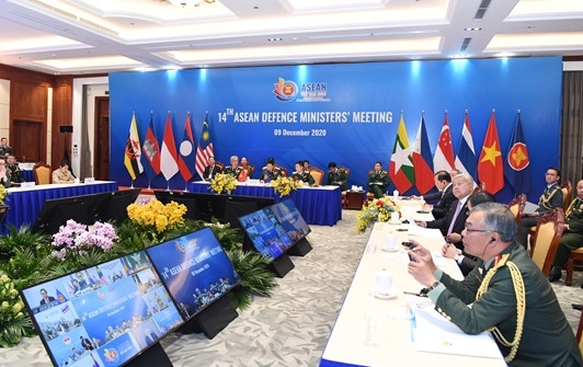 Hội nghị Bộ trưởng Quốc phòng các nước ASEAN lần thứ 14 được tổ chức trực tuyến