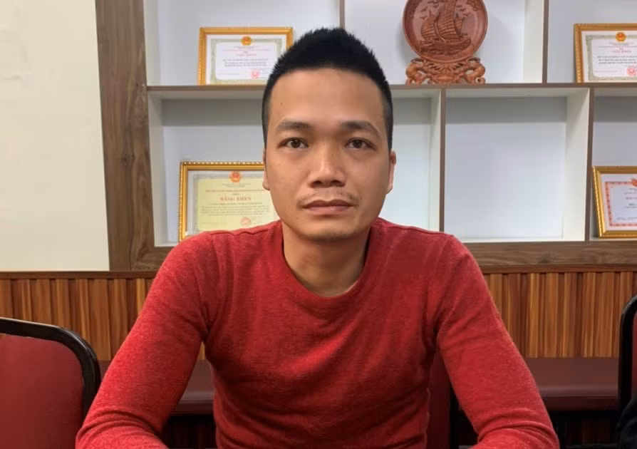 Đối tượng Nguyễn Mạnh Thắng.