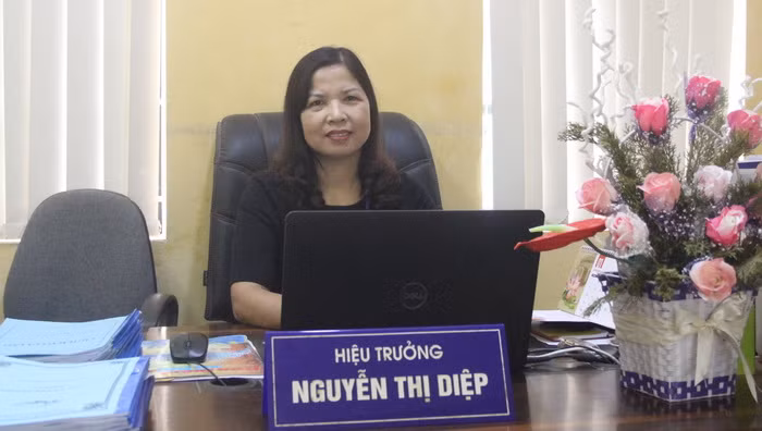 Cô Nguyễn Thị Diệp. Ảnh: Sỹ Điền