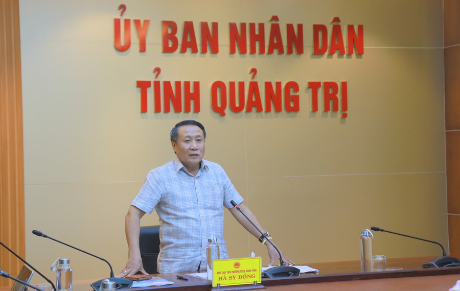 Ông Hà Sỹ Đồng - Phó Chủ tịch Thường trực UBND tỉnh, Trưởng Ban Chỉ đạo kỳ thi tốt nghiệp THPT năm 2023 chỉ đạo các đơn vị, địa phương liên quan phối hợp Sở GD&amp;ĐT chuẩn bị tốt cho kỳ thi.