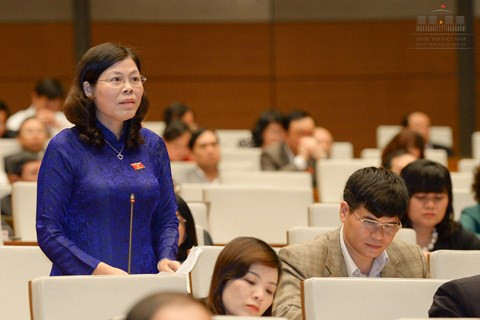 Đại biểu Quốc hội Lê Thị Yến: Dự báo của Quỹ dân số Liên hợp quốc đến giữa thế kỷ này ở nước ta sẽ dư thừa từ 2,3 - 4,3 triệu nam giới trong độ tuổi trưởng thành.