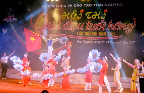 42 đoàn tranh tài tại Hội thi Giai điệu tuổi hồng tỉnh Thái Nguyên