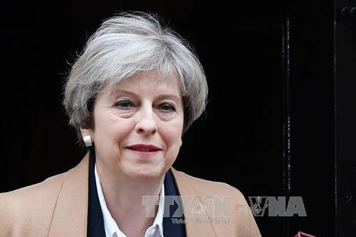 Thủ tướng Anh Theresa May. Ảnh: EPA/TTXVN