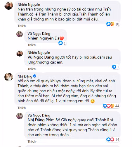 Nhiều khán giả bênh vực Trấn Thành