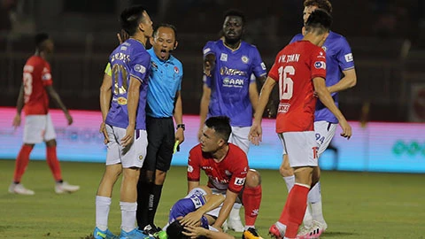 Hùng Dũng gặp chấn thương nặng ở vòng 5 V.League