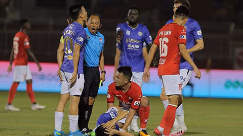 Hùng Dũng gặp chấn thương nặng ở vòng 5 V.League