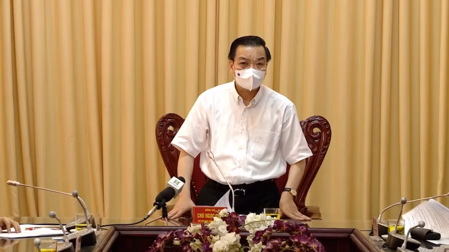 Ủy viên Trung ương Đảng, Phó Bí thư Thành ủy, Chủ tịch UBND thành phố Hà Nội Chu Ngọc Anh.