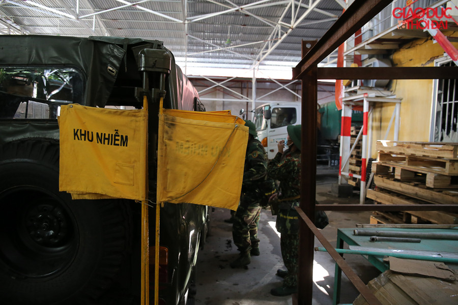 Tất cả mọi phương án đã được lực lượng Binh chủng hoá học chuẩn bị .