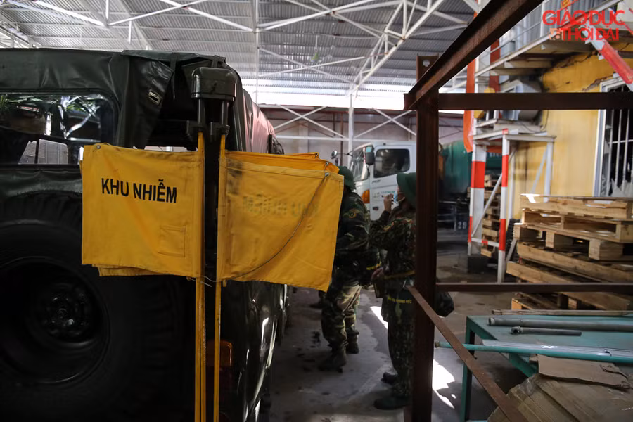 Tất cả mọi phương án đã được lực lượng Binh chủng hoá học chuẩn bị .