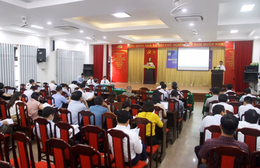 Hội nghị “Tổng kết đánh giá hoạt động khoa học công nghệ giai đoạn 2016-2020 và xây dựng kế hoạch giai đoạn 2021-2025" tại Trường Đại học Nông lâm, Đại học Huế.