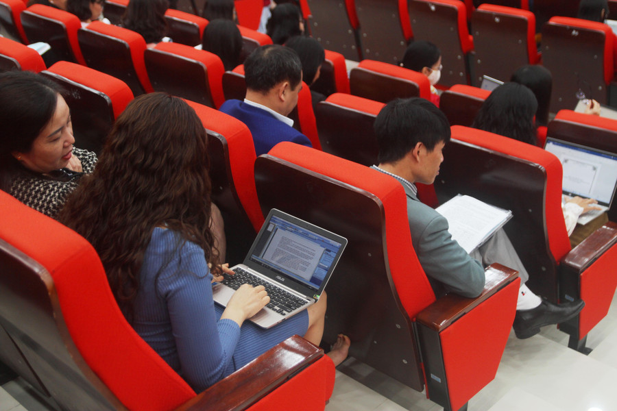 Các đại biểu dự Hội nghị. Các đại biểu dự Hội nghị.