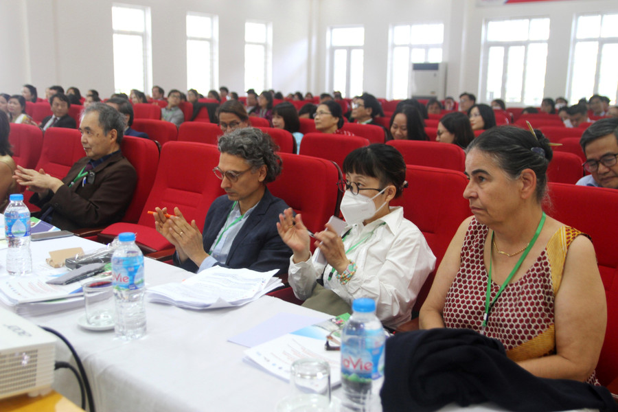 Các đại biểu từ Pháp và Nhật tham dự Hội thảo quốc tế tại TP Huế.