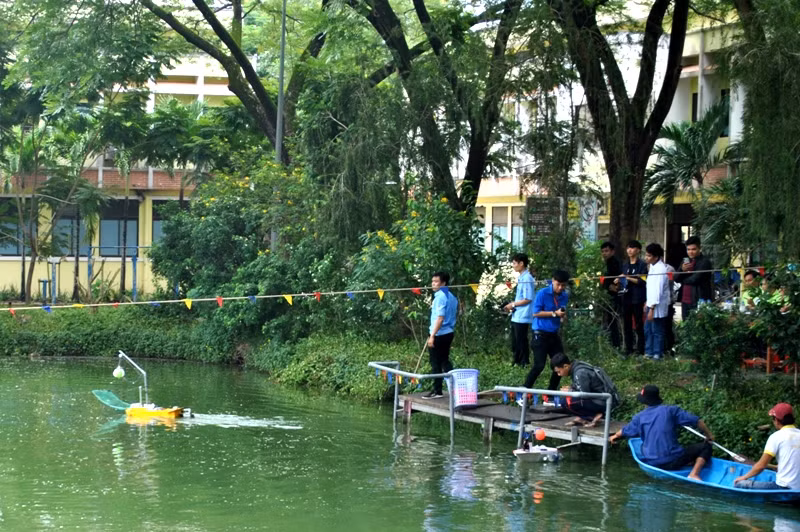 Cuộc thi với chủ đề "Môi trường xanh".