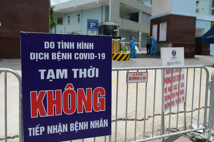 12h hôm nay 14/6, Bệnh Viện K, cơ sở Tân Triều vẫn trong trạng thái cách ly.